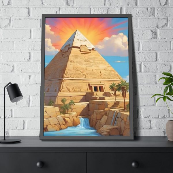 Egypt Pyramid Framed Poster