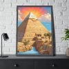 Egypt Pyramid Framed Poster