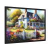 1498699919383164569_2048.jpeg Cottage With Flower Garden Framed Poster