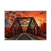 Autumn Bridge Art I Poster
