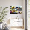 15289780852039860405_2048.jpeg Cottage With Flower Garden Framed Canvas