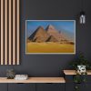 The Great Pyramid of Giza Framed Canvas
