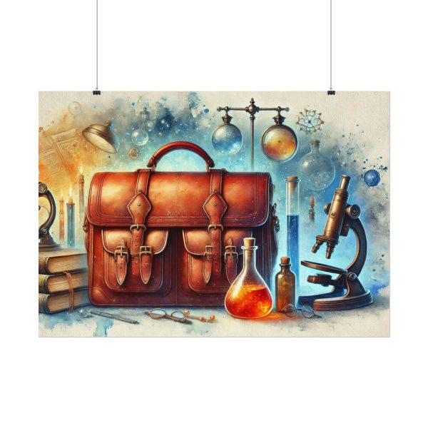 15600860174408137899_2048.jpeg Illustration of Large Leather Bag Poster