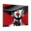 15701616668822478065_2048.jpeg The woman With Large Black Hat Poster