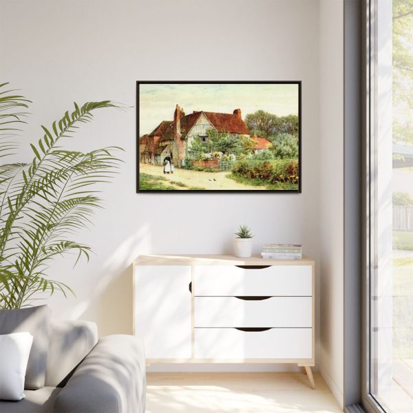 15707127398429328628_2048.jpeg Country Cottage Framed Canvas