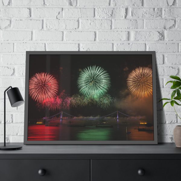 15726558218195910481_2048.jpeg Free Fireworks Framed Poster
