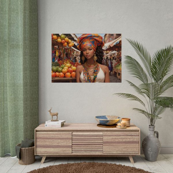 15759293318567405270_2048.jpeg Marketplace With Fruit Stalls II Poster