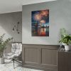 Brooklyn Bridge NYC Fireworks Poster