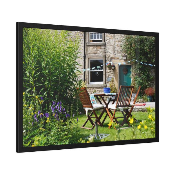 Cottage Rustic Garden Framed Poster