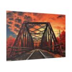 Autumn Bridge Art I Standard Canvas