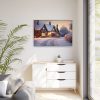 15974592416394007380_2048.jpeg Half Timbered Cottage In Winter Framed Canvas