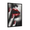 16056927881224471955_2048-1.jpeg High-Contrast Close-Up of Woman's Face Framed Poster