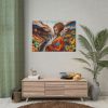Marketplace With Fruit Stalls I Poster