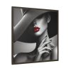 16158418023417498690_2048.jpeg High-Fashion Portrait of Woman Framed Canvas