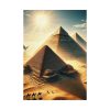 Pyramids in Sunset Poster