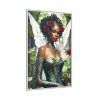 16277746663960294039_2048.jpeg African American Fairy Framed Canvas