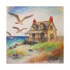 16282967499119564659_2048.jpeg Summer Seaside Cottage Standard Canvas