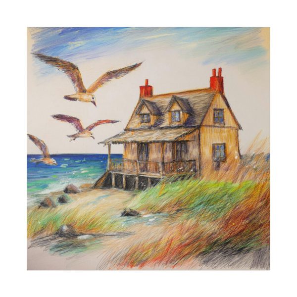 16282967499119564659_2048.jpeg Summer Seaside Cottage Standard Canvas