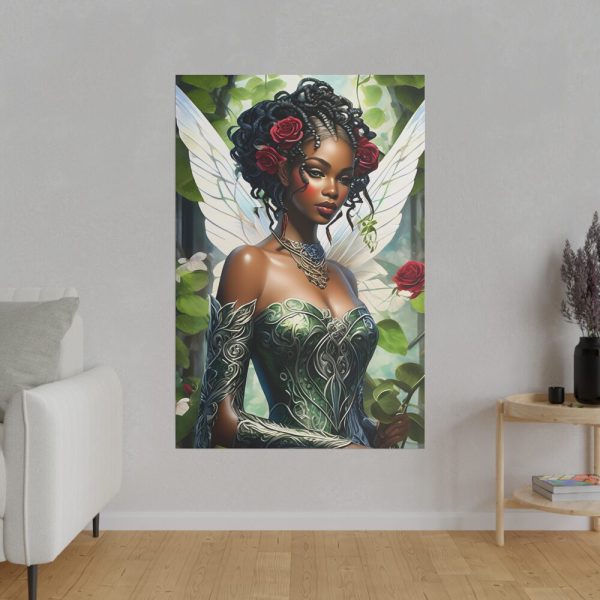 African American Fairy Standard Canvas
