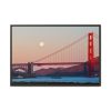 16408071947728102031_2048.jpeg Full Moon Over Golden Gate Bridge Framed Canvas