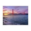16569112209730708899_2048.jpeg Sunset Over Golden Gate Bridge Standard Canvas