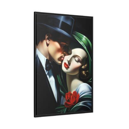 The Renaissance Of Elegance Framed Canvas