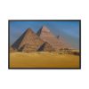 The Great Pyramid of Giza Framed Canvas