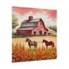16640281804212223630_2048.jpeg Farm Barn With Horse Standard Canvas