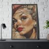 16696688520907453805_2048.jpeg Vintage Glamor Portrait Framed Poster
