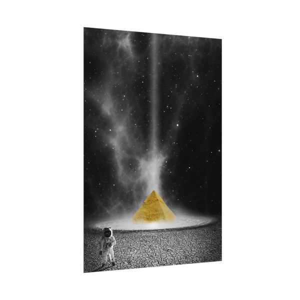 16706088835207164913_2048.jpeg Astronaut Space Pyramid Universe Poster