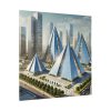 16813729403138673638_2048.jpeg Modern Pyramids in Contemporary Setting Standard Canvas