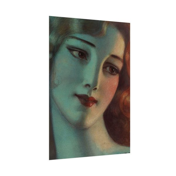 16817701973684328902_2048.jpeg Head of Girl With Long Blonde Hair Poster