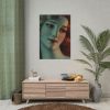 17096899295286238937_2048.jpeg Head of Girl With Long Blonde Hair Poster