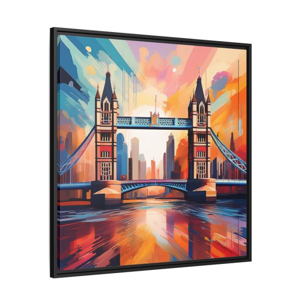 London Bridge Travel Framed Canvas