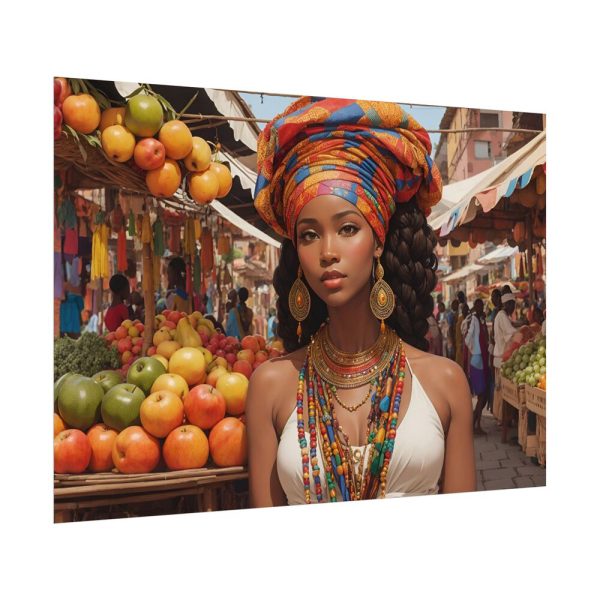 17146856208239126378_2048.jpeg Marketplace With Fruit Stalls II Poster