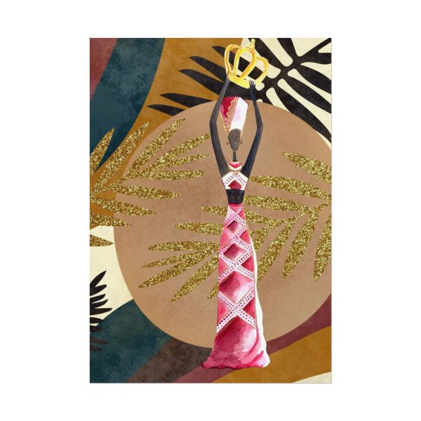 17195427658999155647_2048.jpeg Boho Tropical Africa Woman Poster