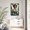 17207716820670896701_2048.jpeg African American Fairy Framed Canvas