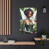 17334039522237683679_2048.jpeg African American Fairy Framed Canvas