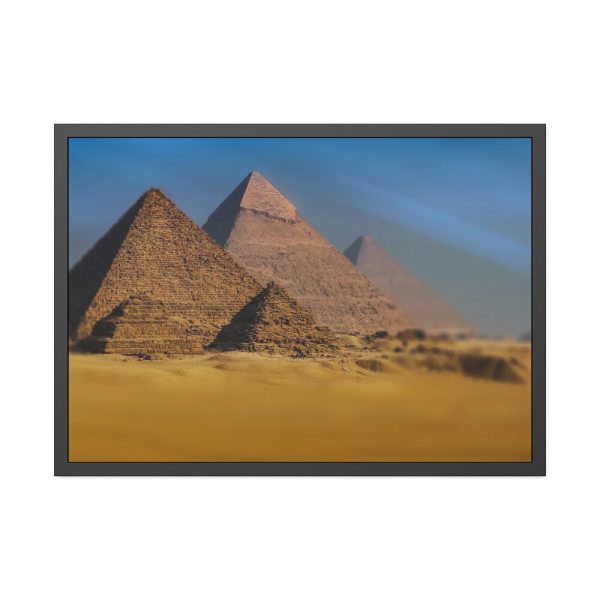 17520277573518665300_2048-1.jpeg The Great Pyramid of Giza Framed Poster