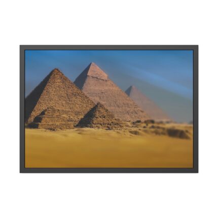 The Great Pyramid of Giza Framed Poster