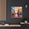 London Bridge Travel Framed Canvas
