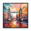 London Bridge Travel Framed Canvas