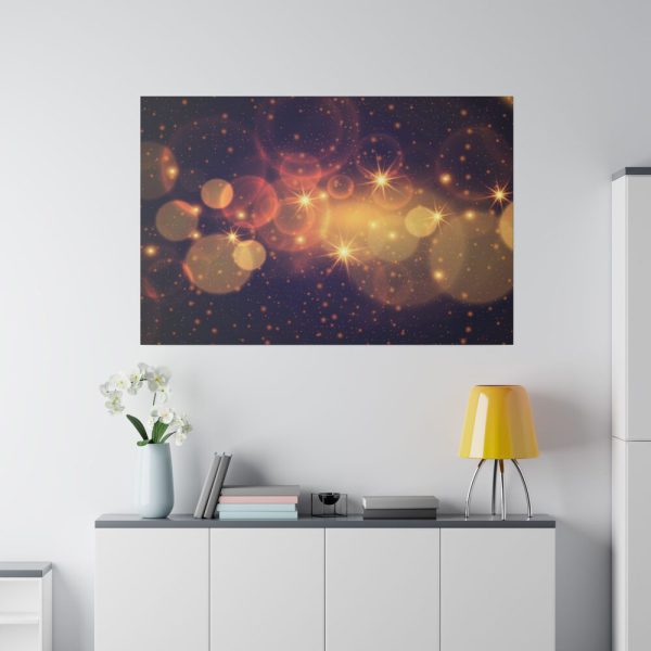 Bokeh Lights Standard Canvas