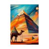 17850427077832149645_2048.jpeg Camel and Pyramid Poster