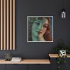 17908197764136542870_2048.jpeg Head of Girl With Long Blonde Hair Framed Canvas