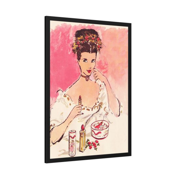 17952166991536584536_2048.jpeg Female Glamour Face Framed Poster