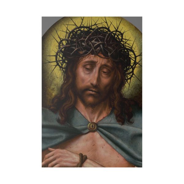 17974468535312977799_2048.jpeg Christ as the Man of Sorrows by Quentin Metsys Standard Canvas