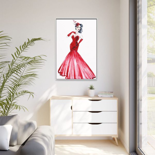 18141516761768061382_2048.jpeg Retro Glamour Framed Canvas