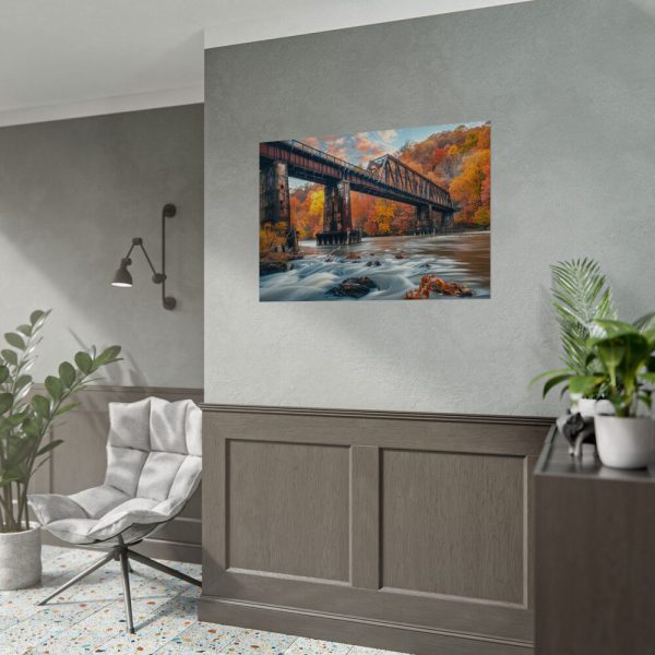 18245365929878721328_2048.jpeg Autumn Bridge Art II Poster