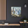 18271917277449182572_2048.jpeg Modern Pyramids in Contemporary Setting Framed Canvas